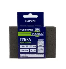Губка абразивная PROBOS Forming, прямоугольный профиль 100x68x25, P220