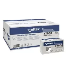 CELTEX Сложенные бумажные протирочные полотенца OMNIA LABOR PURE белые