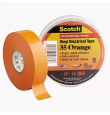 Изолента ПВХ Высшего Класса Scotch® 35, оранжевая, 19 мм х 20 м