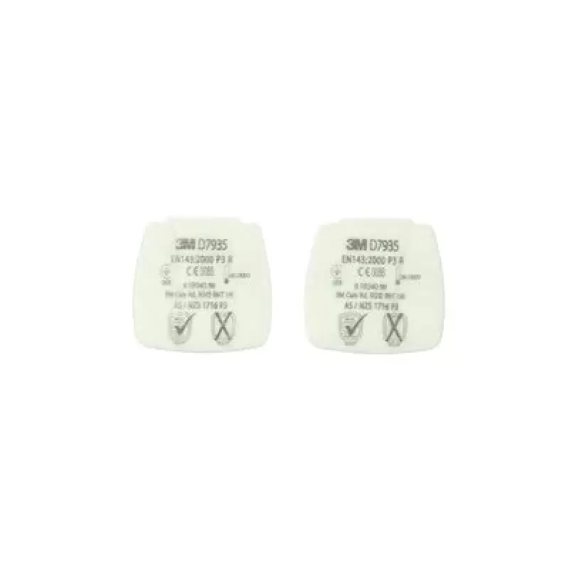 Фильтр противоаэрозольный 3M™ Secure Click™ D7935 класс защиты P3R Фильтр противоаэрозольный 3M™ Secure Click™ D7935 класс защиты P3R