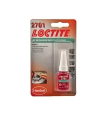 Фиксатор резьбы высокой прочности для неактивных металлов (блистер) LOCTITE 2701, 5 мл