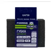 Губка абразивная PROBOS Forming, прямоугольный профиль 100x68x25, P36