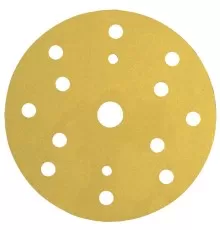 Круг абразивный, золотой, 15 отверстий, Р400, 150 мм,3M™ Hookit™ 255P+