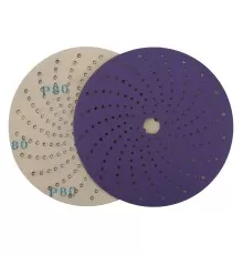 Круг шлифовальный c мультипылеотводом Purple, P80, PROBOS CP737 CERAMIC Hookit , 150 мм