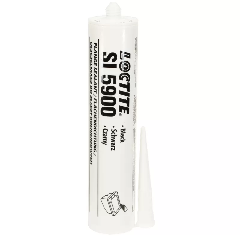 Силиконовый нейтральный клей-герметик LOCTITE SI 5900, черный 300 ml