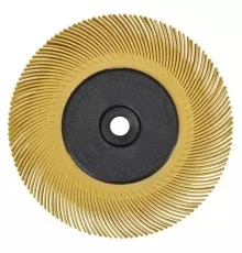 Щетка абразивная Bristle BB-ZB, тип А, с фланцами, 80, жёлтый, 152 мм, 5 шт./кор.