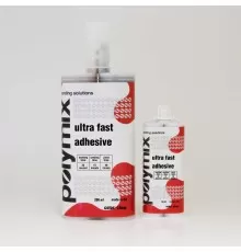 Двухкомпонентный тиксотропный полиуретановый клей POLYMIX Ultra Fast Adhesive 50мл
