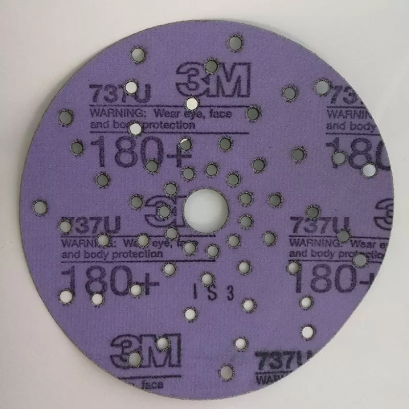 Круг абразивный c мультипылеотводом Purple+, 180+,3M™ Cubitron™ Hookit™ 737U 150 мм, 50 шт./кор. Круг абразивный c мультипылеотводом Purple+, 180+,3M™ Cubitron™ Hookit™ 737U 150 мм, 50 шт./кор.