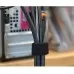 Лента-липучка для бандажа кабелей BACKGRIP 16мм х 1,25мм х 5м черная