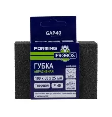 Губка абразивная PROBOS Forming, прямоугольный профиль 100x68x25, P40
