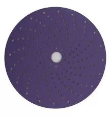 Круг шлифовальный c мультипылеотводом Purple, P120, PROBOS CP737 CERAMIC Hookit , 150 мм