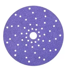 Круг абразивный c мультипылеотводом Purple+, 220+,3M™ Cubitron™ Hookit™ 737U 150 мм, 50 шт./кор.