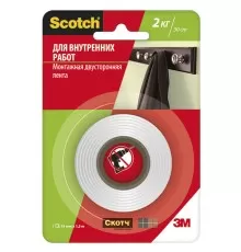 Лента клейкая монтажная для внутренних работ Scotch®, 19 мм х 1,5 м