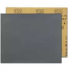 Лист абразивный, микротонкий, 1500А, 138 мм х 230 мм, 3M™ Wetordry™ 401Q