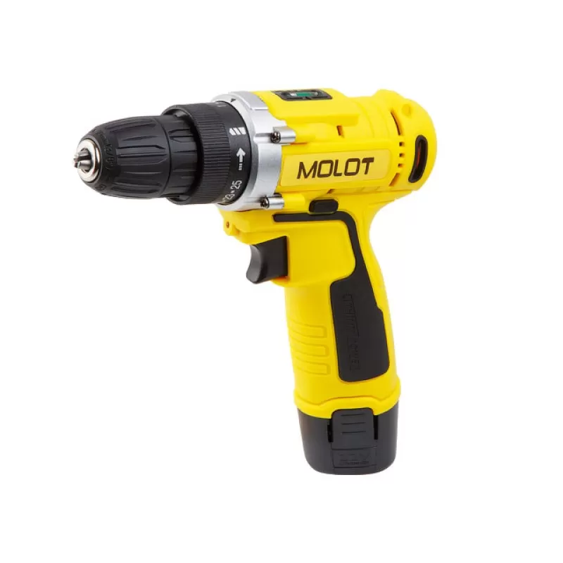 Аккум. дрель-шуруповерт MOLOT MBD 1213-1 Li в кор. Аккум. дрель-шуруповерт MOLOT MBD 1213-1 Li в кор.