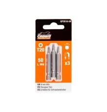 Насадка TORX T20 50мм 3шт GEPARD (GP3510-50)