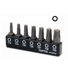 Набор бит TORX Т10-Т40 7шт. TOPTUL (GAAV0702)