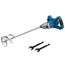 Миксер строительный BULL BM 1416 1600 Вт, 2 скор., M14, рег. об. + насадка