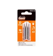 Насадка TORX T10 50мм 3шт GEPARD (GP3517-50)