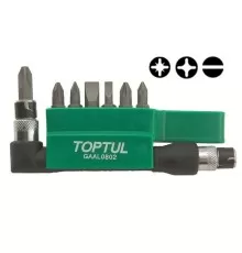 Набор бит 1/4" 30мм 8шт. TOPTUL (GAAL0802)