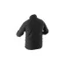 EDER Толстовка флисовая на молнии 3/4, черная 2XL, HT5K374-2XL, HOEGERT