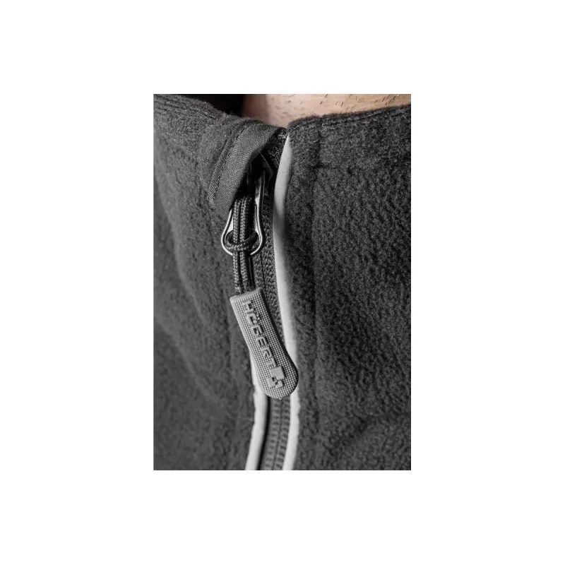 EDER Толстовка флисовая на молнии 3/4, черная 2XL, HT5K374-2XL, HOEGERT EDER Толстовка флисовая на молнии 3/4, черная 2XL, HT5K374-2XL, HOEGERT