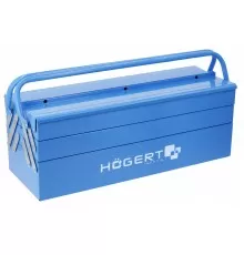 Ящик для инструментов металлический  5 отделений   53 × 20,5 × 20 cм, HT7G078, HOEGERT