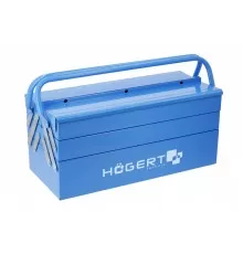 Ящик для инструментов металлический 5 отделений 45 × 20,5 × 20 cм, HT7G077, HOEGERT 