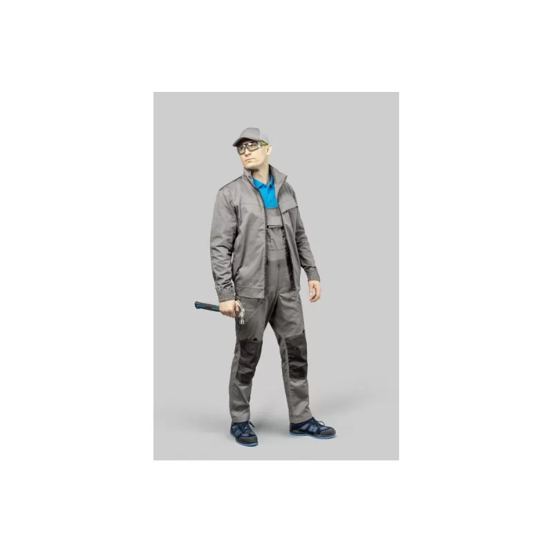 KALMIT куртка рабочая светло-серая XL (54), HT5K803-XL, HOEGERT KALMIT куртка рабочая светло-серая XL (54), HT5K803-XL, HOEGERT