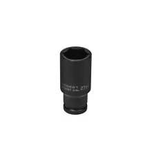 Головка торцевая ударная глубокая шестигранная 1/2", 27 мм, DIN 3121, CrMo, HT4R027, HOEGERT 