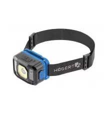 Налобный фонарь с датчиком движения USB 7 функций, HT1E422, HOEGERT 
