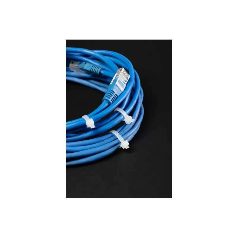 Нейлоновые стяжки 3,6 x 140 мм, 100 шт., белые, HT2C721, HOEGERT