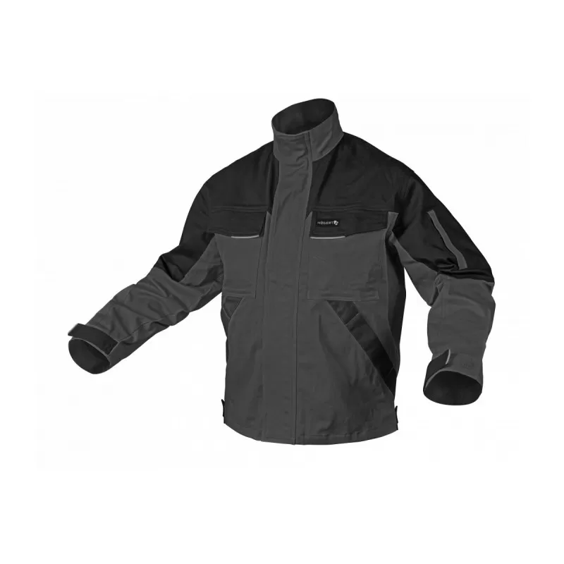 EDGAR Куртка рабочая темно-серая 2XL (56), HT5K284-2-2XL, HOEGERT EDGAR Куртка рабочая темно-серая 2XL (56), HT5K284-2-2XL, HOEGERT