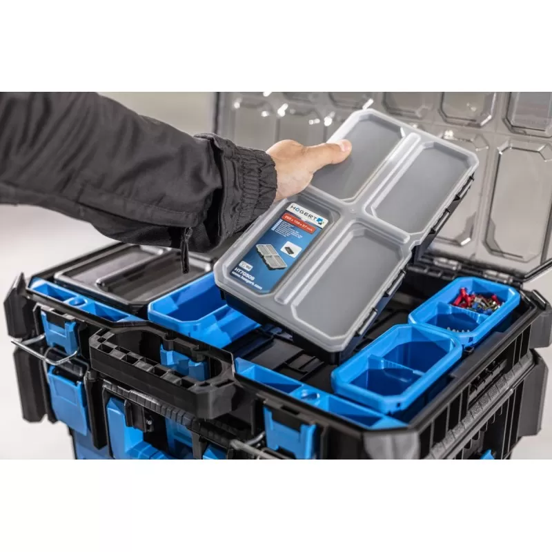Органайзер для инструментов HTM BOX, габариты:258 х 158 х 57 мм, HT7G509, HOEGERT Органайзер для инструментов HTM BOX, габариты:258 х 158 х 57 мм, HT7G509, HOEGERT