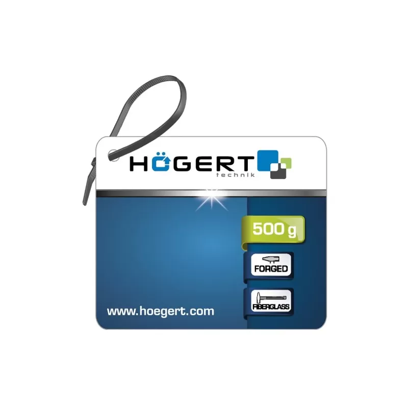 Молоток слесарный 1000 г., с рукояткой из стекловолокна, HT3B029, HOEGERT Молоток слесарный 1000 г., с рукояткой из стекловолокна, HT3B029, HOEGERT