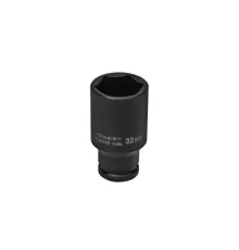 Головка торцевая ударная глубокая шестигранная 1/2", 32 мм, DIN 3121, CrMo, HT4R032, HOEGERT 