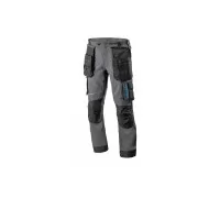 TAUBER Брюки рабочие 4-way stretch темно-серые XL (54), HT5K812-XL, HOEGERT 