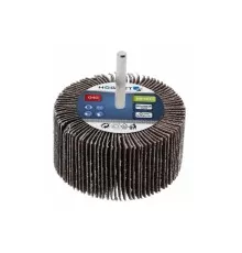 Круг шлифовальный лепестковый на шпильке 80x40x6 G80, HT8D022, HOEGERT 