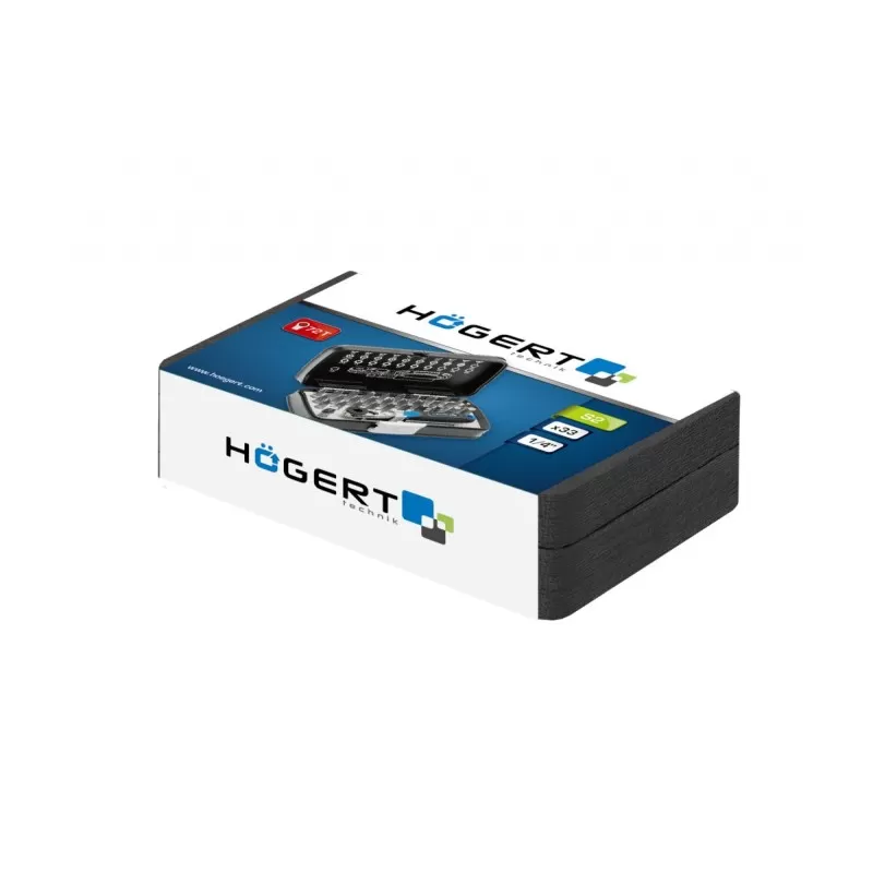 Насадка торцевая с магнитом 13 мм, 1/4", 2 шт., HT1S460, HOEGERT Насадка торцевая с магнитом 13 мм, 1/4", 2 шт., HT1S460, HOEGERT