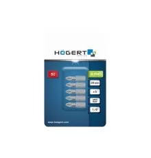 Биты PH0, 25 мм, сталь S2, 5 шт., HT1S300, HOEGERT 