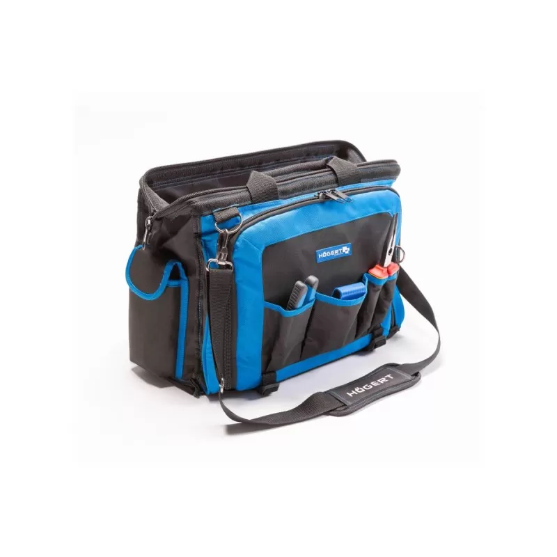 Сумка электрика Heavy Duty, 23 кармана, HT7G200, HOEGERT Сумка электрика Heavy Duty, 23 кармана, HT7G200, HOEGERT