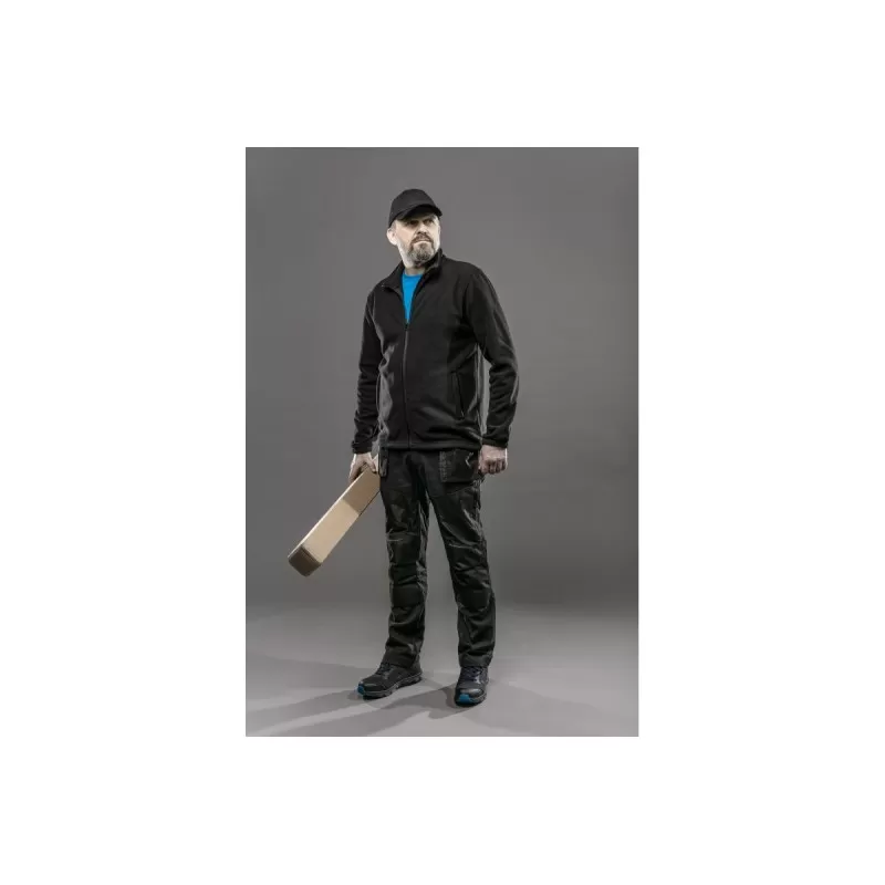 PASADER Толстовка флисовая черная 2XL (56), HT5K384-2XL, HOEGERT PASADER Толстовка флисовая черная 2XL (56), HT5K384-2XL, HOEGERT