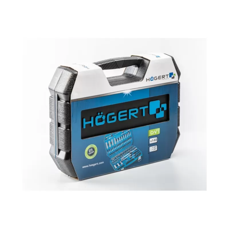 Набор инструмента 1/4 ,1/2 144 предмета, HT1R440, HOEGERT Набор инструмента 1/4 ,1/2 144 предмета, HT1R440, HOEGERT
