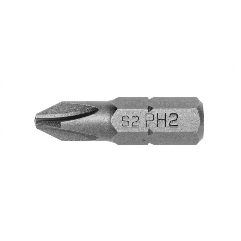 Биты PH1, 25 мм, сталь S2, 5 шт., HT1S301, HOEGERT Биты PH1, 25 мм, сталь S2, 5 шт., HT1S301, HOEGERT