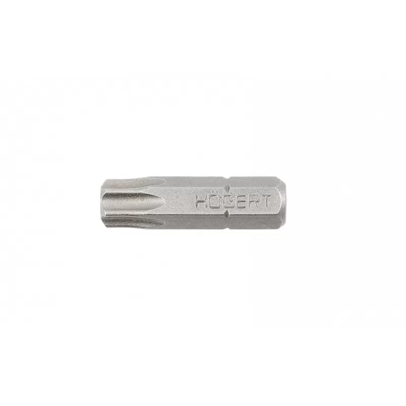 Биты TORX 9, 25 мм, сталь S2, 5 шт., HT1S335, HOEGERT Биты TORX 9, 25 мм, сталь S2, 5 шт., HT1S335, HOEGERT