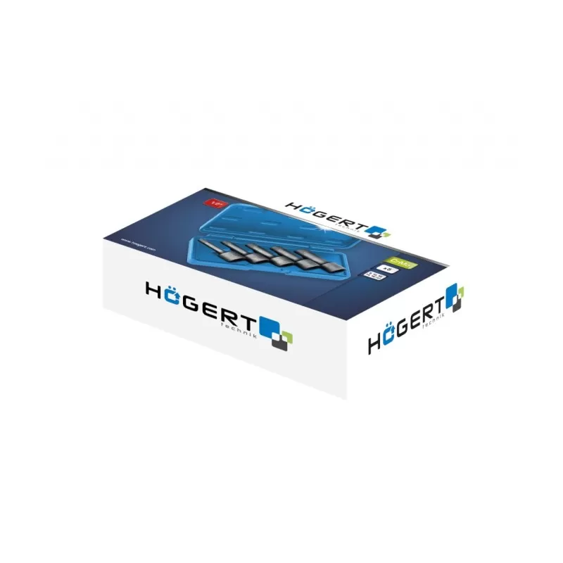 Набор экстракторов 5шт., HT8G403, HOEGERT Набор экстракторов 5шт., HT8G403, HOEGERT