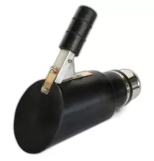 Насадка неопреновая круглая D110 мм с крышкой (под шланг D75 мм)
