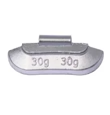 Набивные груза для штампованных дисков 30гр (в уп.) 100шт., арт.0230