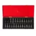 Набор бит-головок 1/2" HEX H4-H14, TORX T20-T60,SPLINE M5-M12 25 предметов JTC