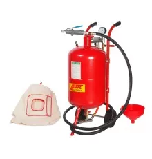 Аппарат пескоструйный 38л шланг 1/2", 250PSI JTC